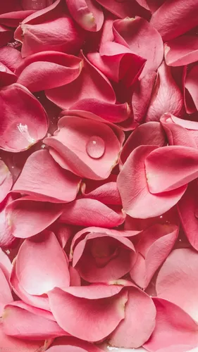 Розы Розовые Обои на телефон крупный план цветка