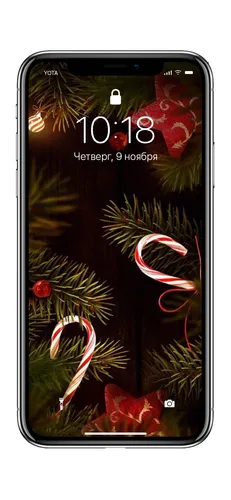 Рождественские Обои на телефон графический пользовательский интерфейс