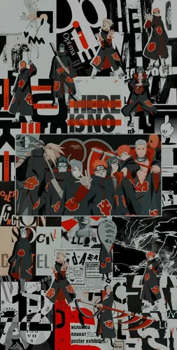 Шу Такуми, Аниме Наруто Обои на телефон плакат группы людей