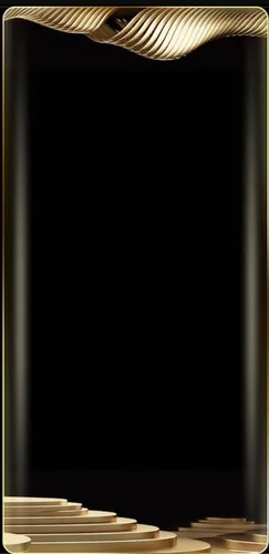 Черно Золотые Обои на телефон графический пользовательский интерфейс