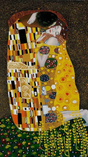 Известные Картины Обои на телефон красочное платье на ковре