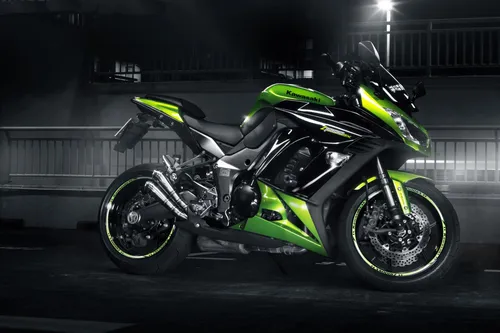 Мотоцикл Обои на телефон зелено-черный мотоцикл