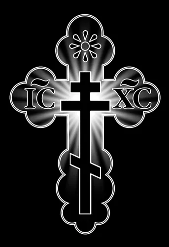 Православные Обои на телефон крест с символом