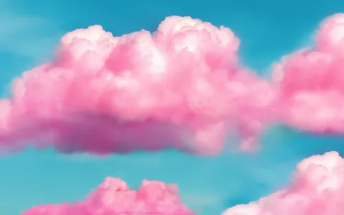 Разноцветные Обои на телефон группа облаков в небе