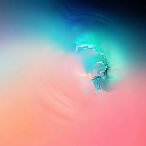 Разноцветные Обои на телефон медуза в воде