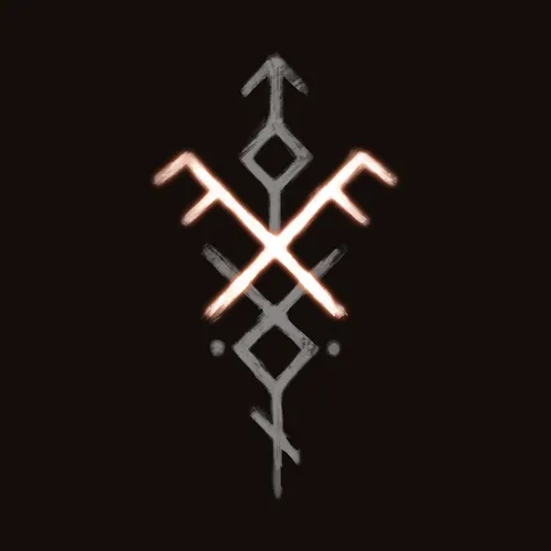 Руны Обои на телефон логотип с крестом и звездой