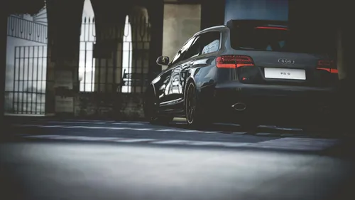 Audi Rs6 Обои на телефон черный спортивный автомобиль