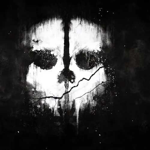 Call Of Duty Обои на телефон черно-белое изображение дерева и луны