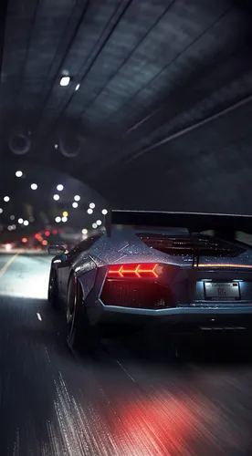 Lamborghini Обои на телефон автомобиль на дороге