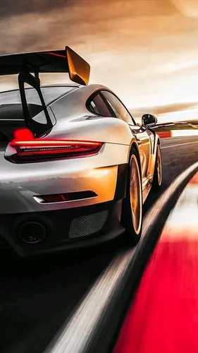 Porsche Обои на телефон крупный план автомобиля