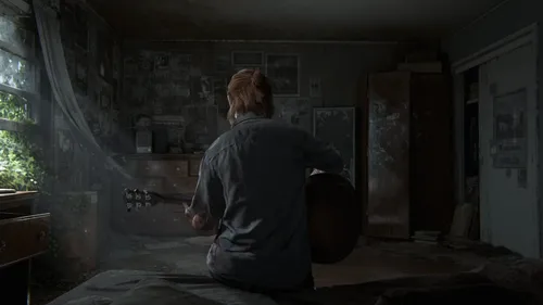 The Last Of Us 2 Обои на телефон мужчина с пистолетом