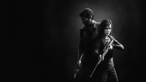 Трой Бейкер, The Last Of Us 2 Обои на телефон мужчина и женщина держат микрофоны