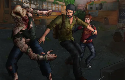 The Last Of Us 2 Обои на телефон группа людей в одежде