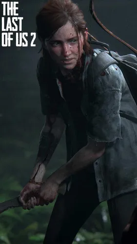 The Last Of Us 2 Обои на телефон мужчина с длинными волосами и татуировками