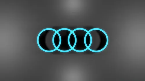 Ауди Hd Обои на телефон логотип с синим кругом