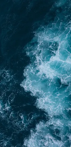 Красивые Самсунг Галакси Обои на телефон волна в океане