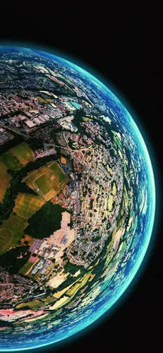 Земля Обои на телефон спутниковый снимок города