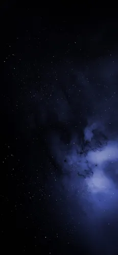 Космос 4К Обои на телефон сине-белая галактика