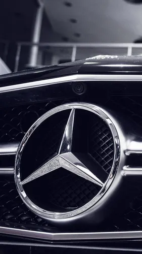 Mercedes Обои на телефон крупный план фары автомобиля