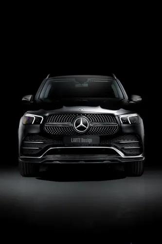 Mercedes Обои на телефон черный автомобиль с логотипом