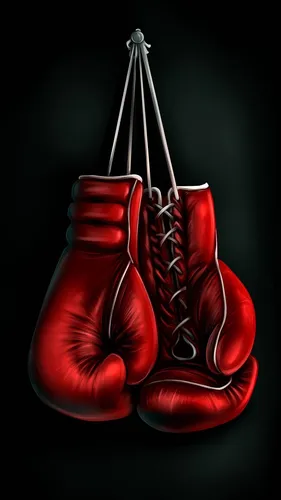 Бокс Обои на телефон пара красных боксерских перчаток