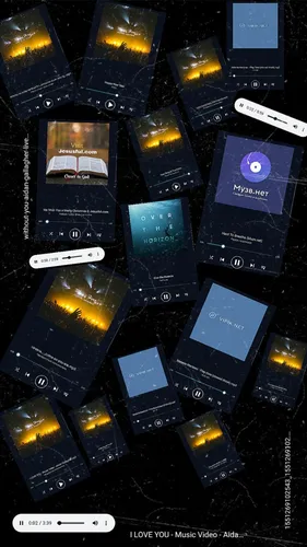 Музыка Обои на телефон графический пользовательский интерфейс