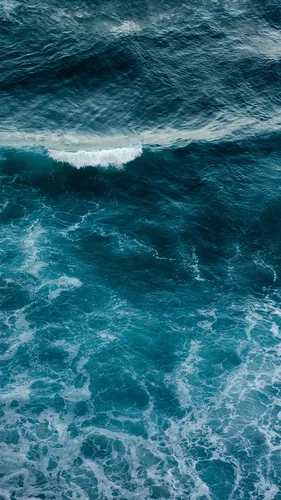 Море Обои на телефон волна в океане