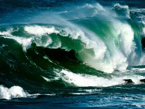 Океан Обои на телефон большая волна в океане