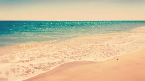 Пляж Обои на телефон песчаный пляж с голубой водой