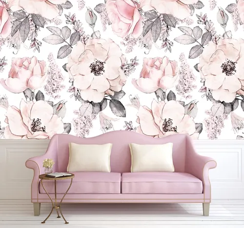 Модный Трендовый Обои на телефон розовый диван с розовой подушкой
