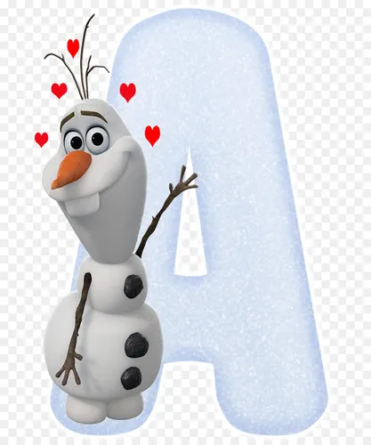 Олаф Обои на телефон снеговик, держащий палку