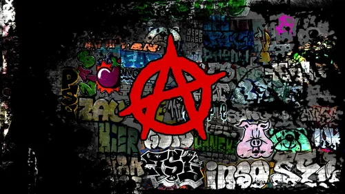 Панк Обои на телефон граффити на стене