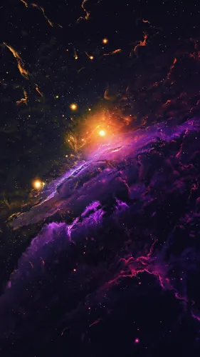 Фото На Обои на телефон галактика в космосе