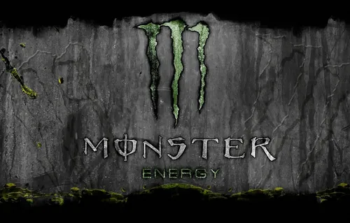 Monster Energy Обои на телефон камень с надписью на нем