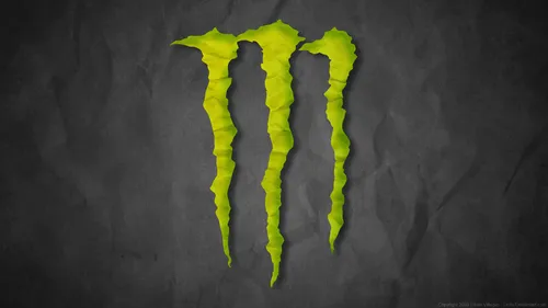 Monster Energy Обои на телефон зеленая буква на черной поверхности