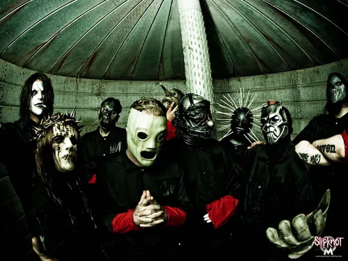 Царь ада, Эйси Слейд, Slipknot Обои на телефон группа людей в масках