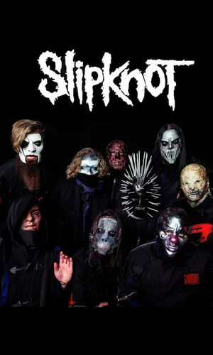Slipknot Обои на телефон группа людей с краской для лица