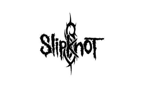 Slipknot Обои на телефон черно-белый рисунок паука