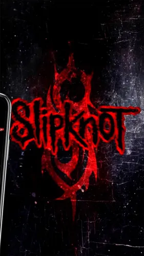 Slipknot Обои на телефон красный знак на окне