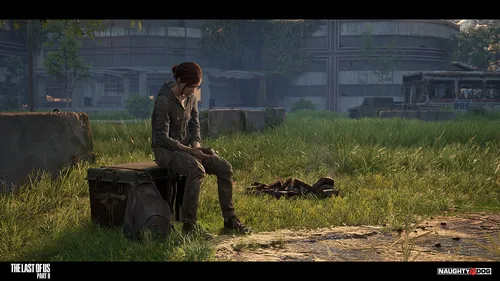 The Last Of Us Обои на телефон мужчина, сидящий на бочке