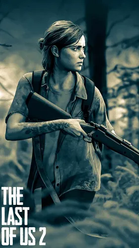 The Last Of Us Обои на телефон женщина с пистолетом