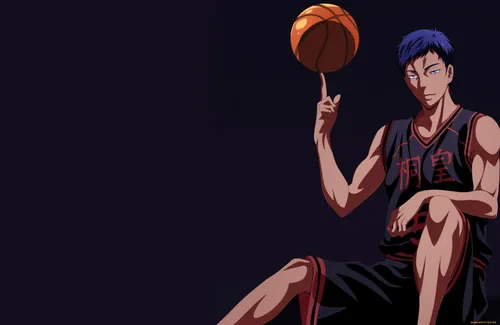 Нанаэ Хроно, Баскетбол Куроко Обои на телефон баскетболист с мячом