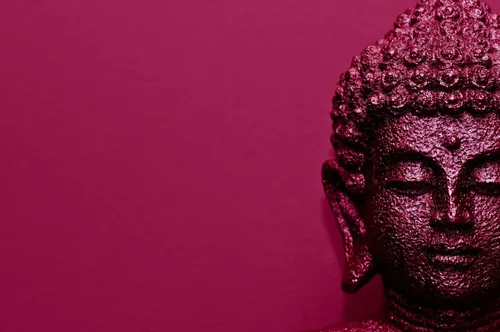 Будда Гаутама, Будда Обои на телефон лицо человека с розовым фоном