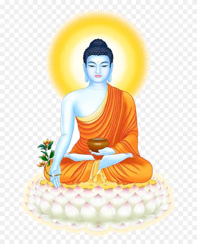 Будда Гаутама, Будда Обои на телефон женщина в синем платье
