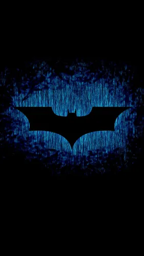 Бэтмен Обои на телефон синяя палатка в темноте