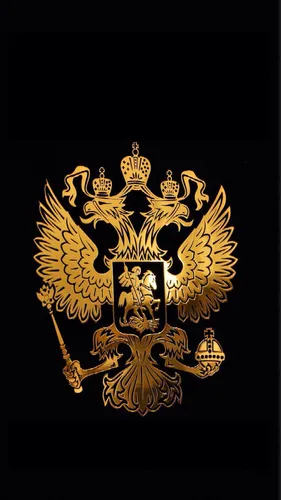 Герб России Обои на телефон череп с короной
