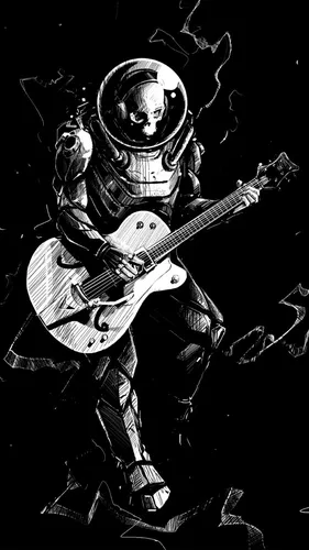 Гитара Обои на телефон человек в одежде, держащий гитару