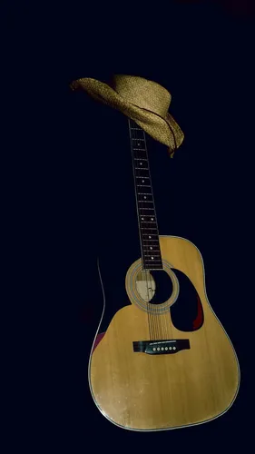 Гитара Обои на телефон гитара в шляпе