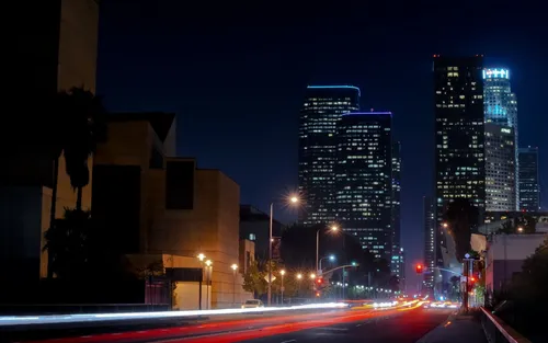 Калифорния Обои на телефон городская улица ночью