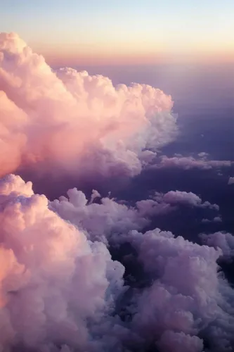 Красивое Фото Обои на телефон облака в небе
